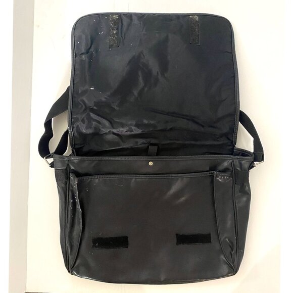 VINTAGE BAD BADTZ MARU HELLO KITTY SANRIO BLACK SHOULDER CROSSBODY BAG BRIEFCASE - Picture 6 of 15